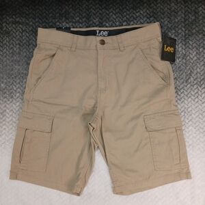 Lee Men's Tan Cargo‎ Shorts